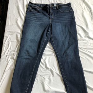 High Rise Jeggings with Faded design